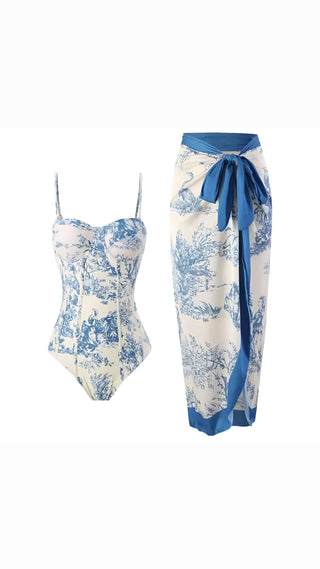 Amalfi Muse – Badeanzug, Pareo Set