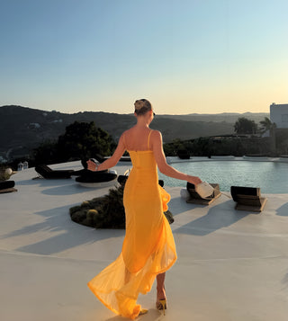 Dolce Drama Dress – Rüschenkleid mit Volant-Detail