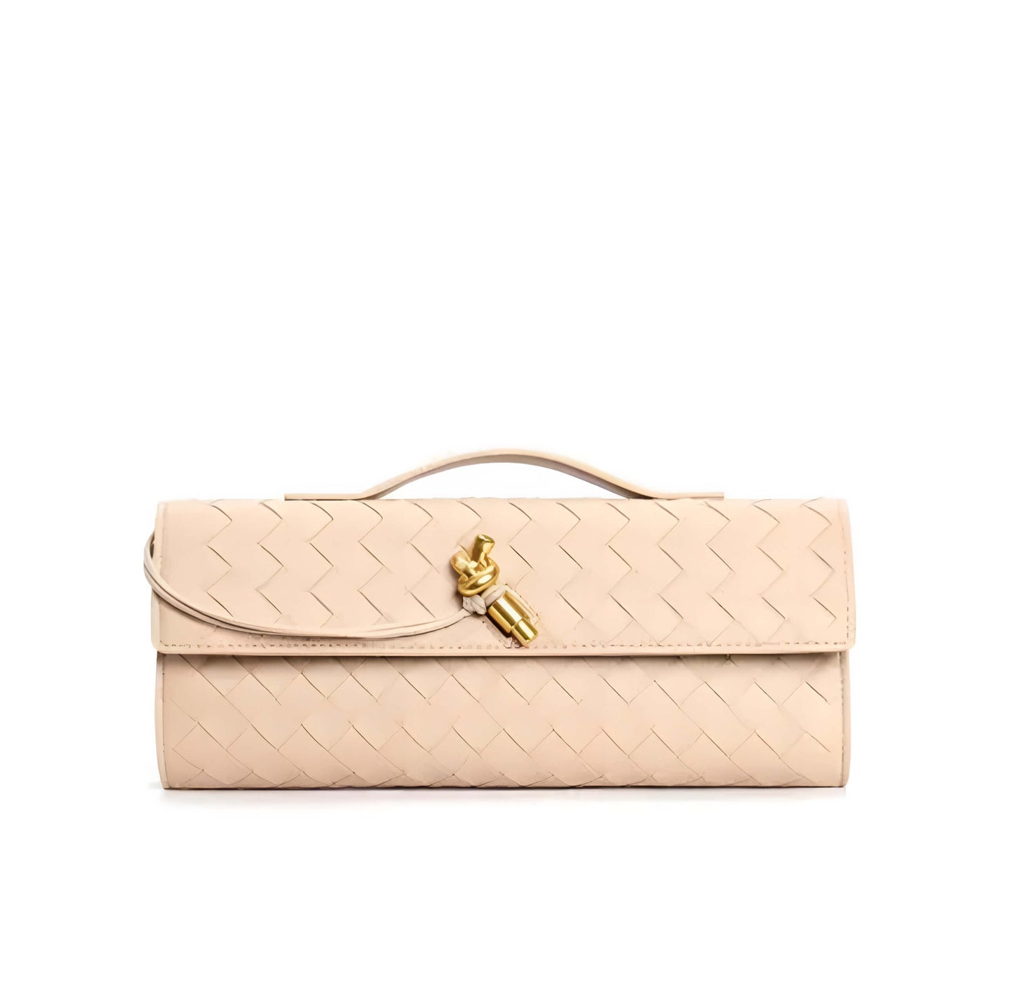 Angeles - Geflochtene Clutch in mehreren Farben