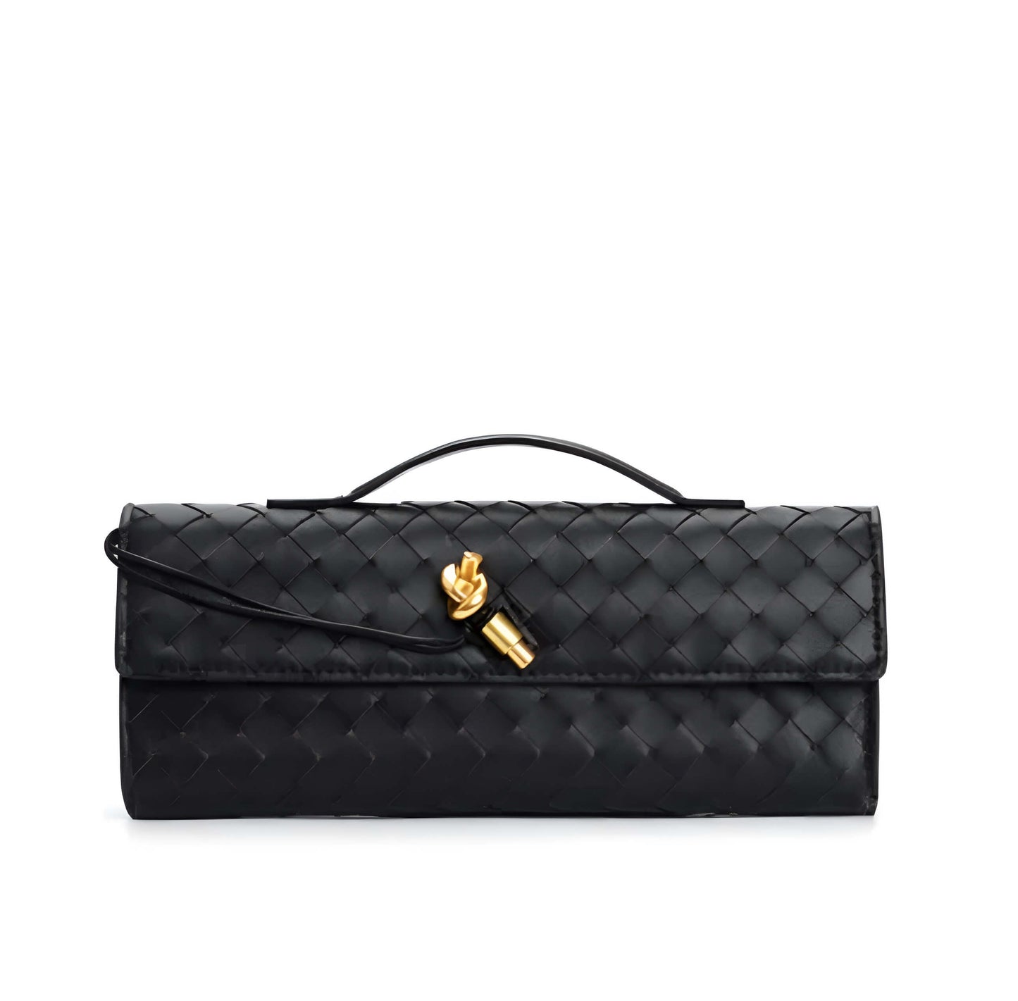 Angeles - Geflochtene Clutch in mehreren Farben