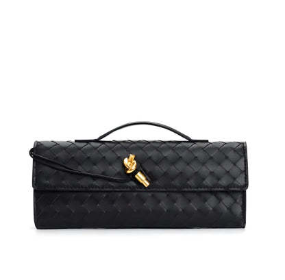 Angeles - Geflochtene Clutch in mehreren Farben
