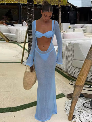 Beach Ensemble - Bikini with Dress