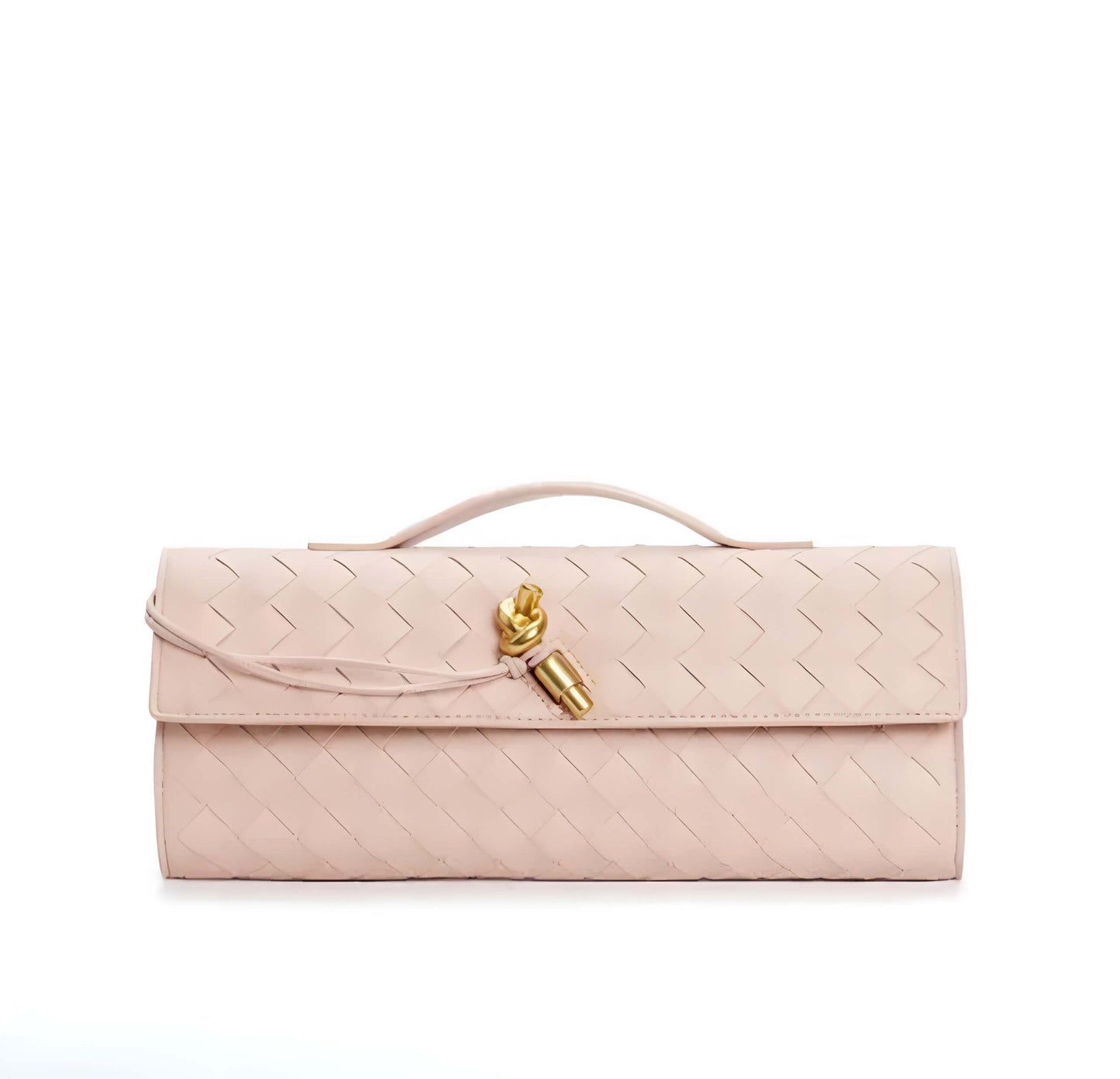 Angeles - Geflochtene Clutch in mehreren Farben