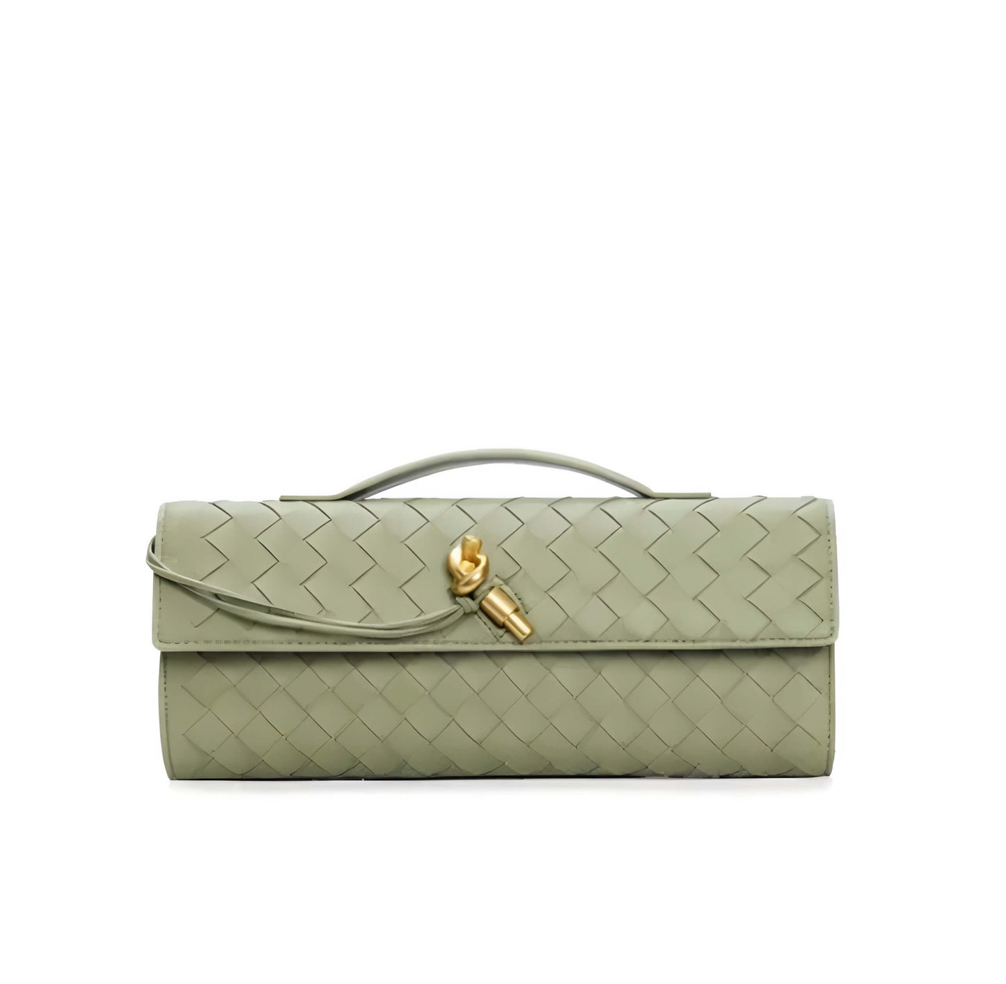 Angeles - Geflochtene Clutch in mehreren Farben
