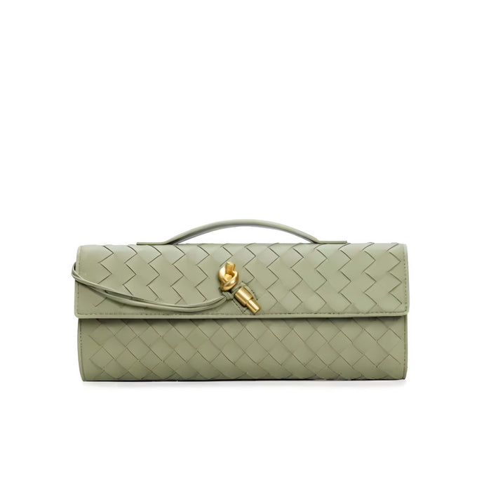 Angeles - Geflochtene Clutch in mehreren Farben
