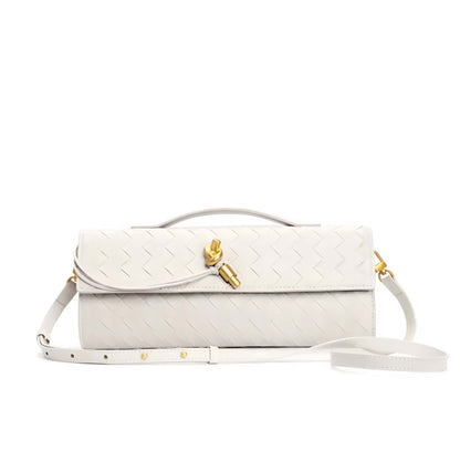 Angeles - Geflochtene Clutch in mehreren Farben
