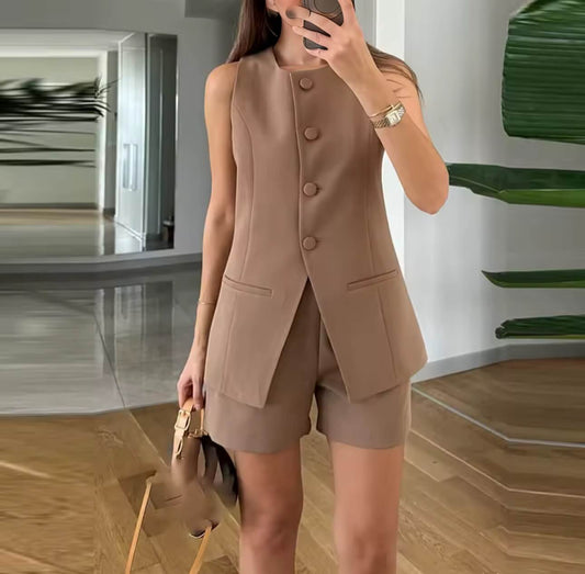 Esra Sommer-Zweiteiler - Blazer Top & Shorts