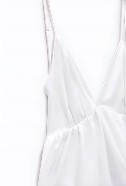 Wanda - Rückenfreies Sommer-Maxikleid
