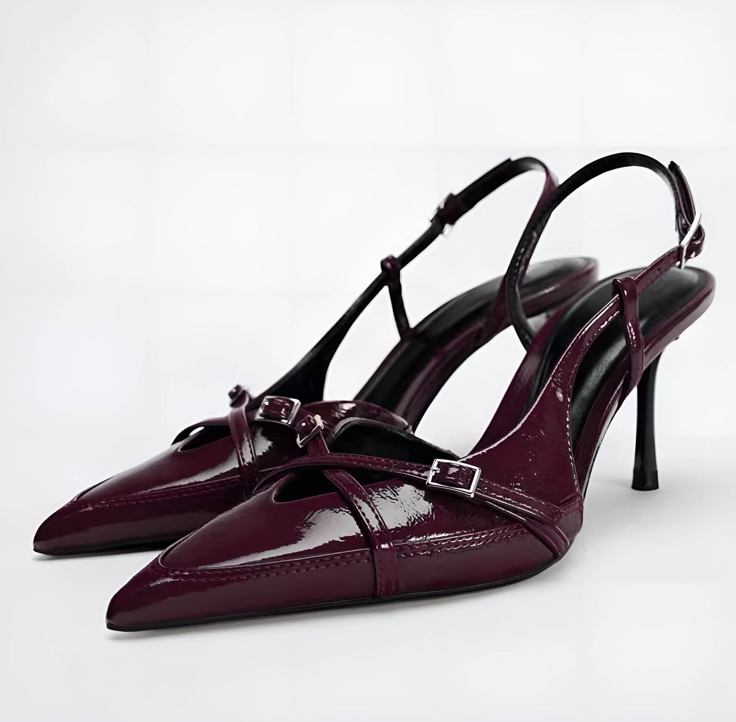 Texas - Absatzpumps in Denim-Optik