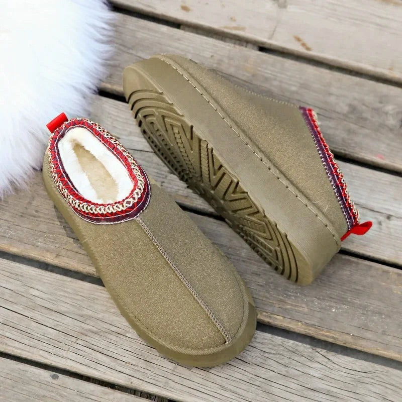 Kurze Fellboots Jacky Slippers