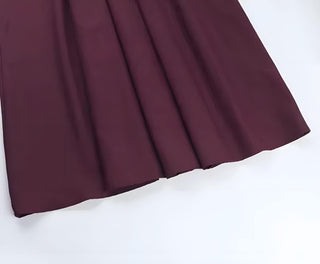 Éloise – Bandeau Midikleid in Two-Tone-Optik