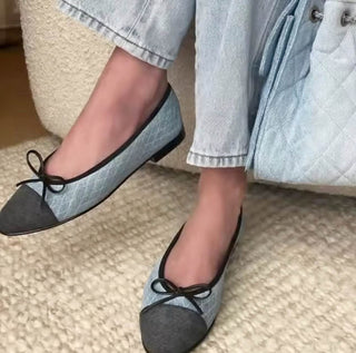 Amélie Flats – Elegante Ballerinas mit Farbakzent